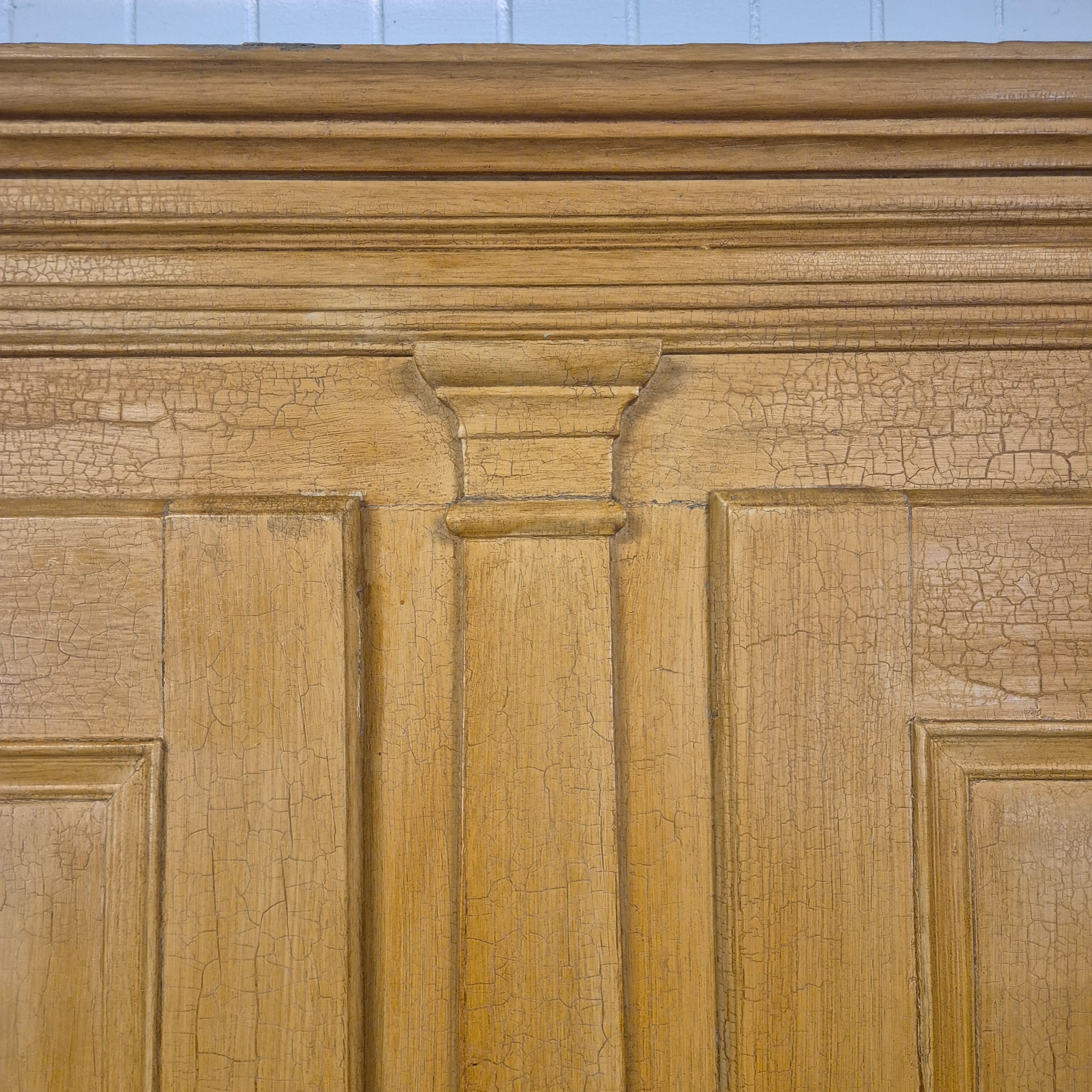 Schrank Kleiderschrank Spätbarock Klassizismus 1780 Eiche – Bild 8