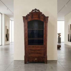 Vitrine Geschirrschrank Louis Philippe 1870 Mahagoni