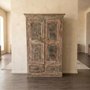 Schrank Teakholz 0,92 m