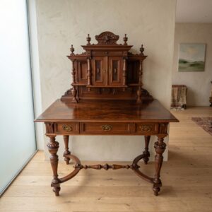Damen-Schreibtisch Sekretär Gründerzeit 1880 Nussbaum