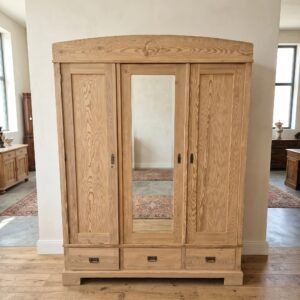 Schrank Kleiderschrank Jugendstil 1900 Kiefer