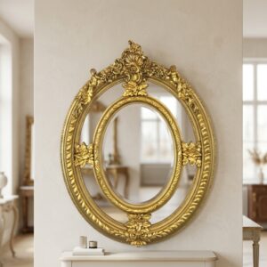 Wandspiegel Barockstil Gold 1,02 m x 1,35 m