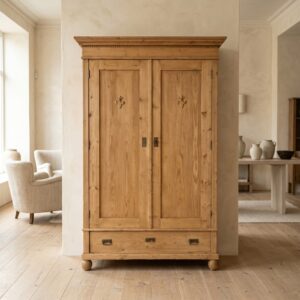 Schrank Kleiderschrank Jugendstil 1900 Kiefer