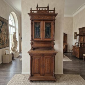 Buffetschrank Schrank Gründerzeit 1880 Eiche
