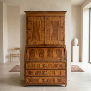 Zylindersekretär Biedermeier 1800 Nussbaum
