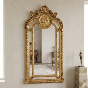 Wandspiegel Barockstil Gold 1,10 m x 2,13 m