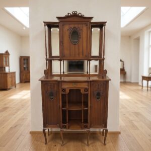 Buffetschrank Schrank Jugendstil 1910 Mahagoni