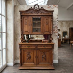 Buffetschrank Schrank Jugendstil 1900 Eiche