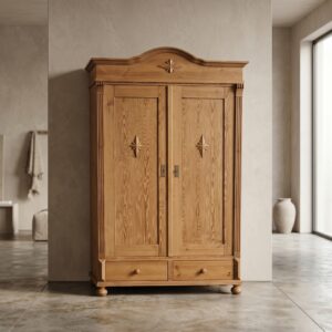 Kleiderschrank Dielenschrank Gründerzeit 1890 Kiefer