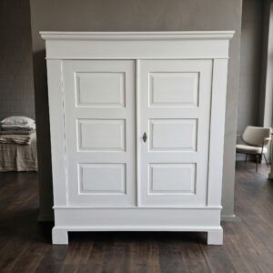 Kleiderschrank Biedermeier 1820 Eiche