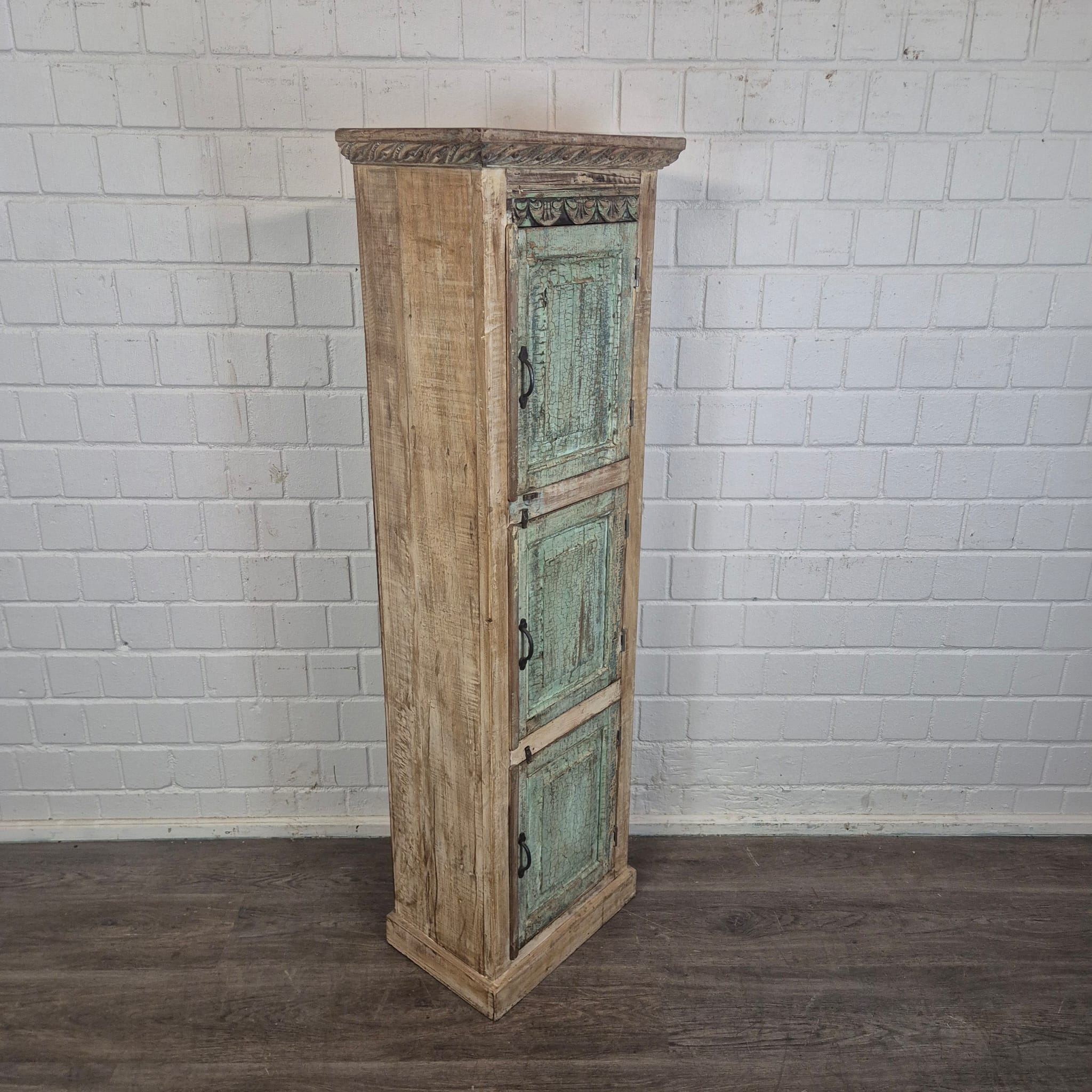 Schrank Beistellschrank Teakholz 0,53 m – Bild 4