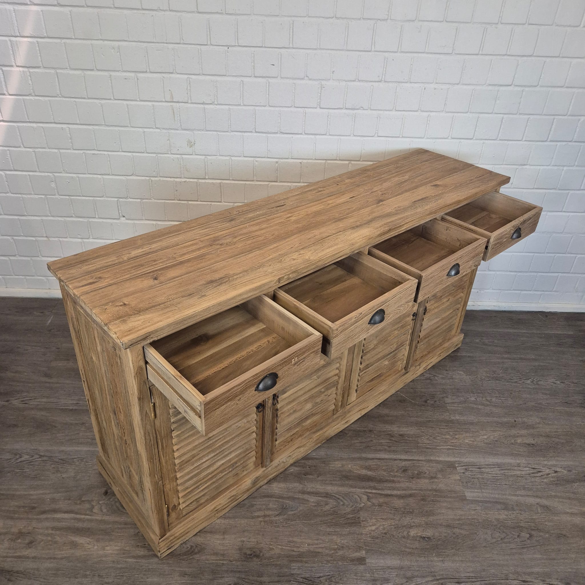 Anrichte Sideboard Louvre Teakholz 1,90 m – Bild 10