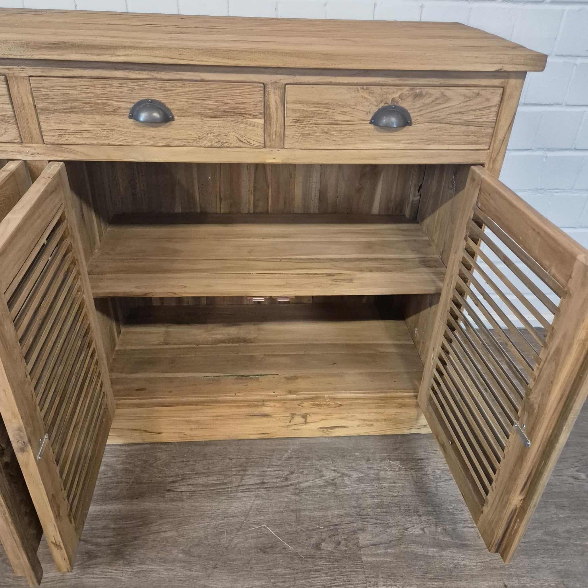 Anrichte Sideboard Louvre Teakholz 1,90 m – Bild 13