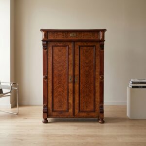 Vertiko Spät-Biedermeier 1870 Mahagoni