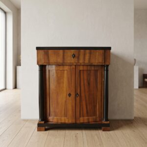 Anrichte Halbschrank Biedermeier 1830 Nussbaum