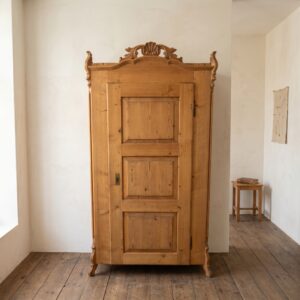 Kleiderschrank Schrank Louis Philippe 1860 Kiefer