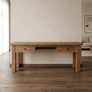 Schreibtisch Wandtisch Teakholz 2,00 m