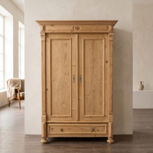 Kleiderschrank Dielenschrank Gründerzeit 1880 Kiefer