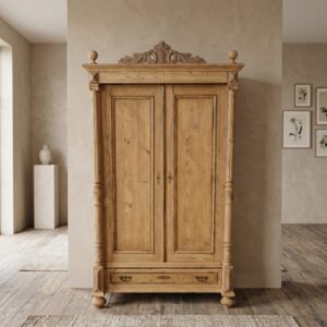 Kleiderschrank Dielenschrank Gründerzeit 1880 Kiefer