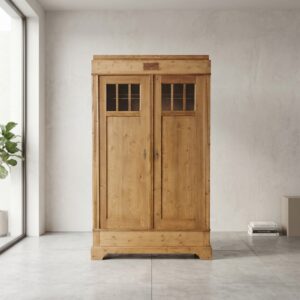 Schrank Kleiderschrank Jugendstil 1900 Kiefer