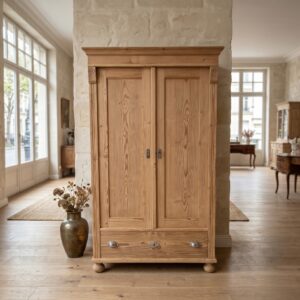 Schrank Kleiderschrank Jugendstil 1900 Kiefer