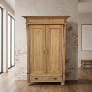 Kleiderschrank Dielenschrank Gründerzeit 1880 Kiefer
