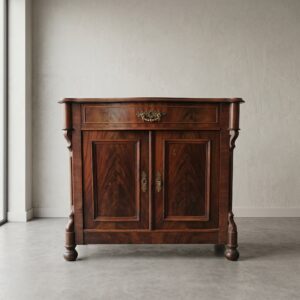 Anrichte Halbschrank Spät-Biedermeier 1870 Mahagoni