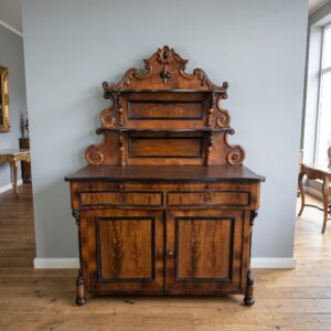 Aufsatzbuffet Buffetschrank Louis Philippe 1860 Mahagoni