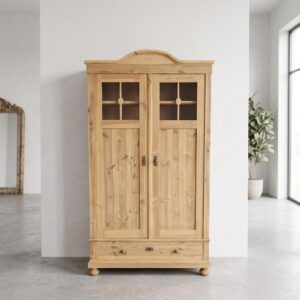 Schrank Kleiderschrank Jugendstil 1900 Kiefer