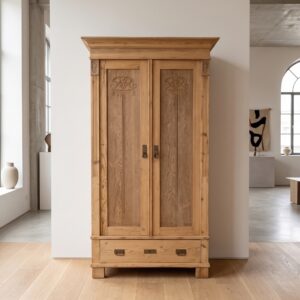 Schrank Kleiderschrank Jugendstil 1900 Kiefer