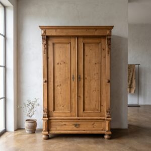 Kleiderschrank Dielenschrank Gründerzeit 1880 Kiefer