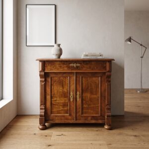 Anrichte Halbschrank Gründerzeit 1880 Nussbaum