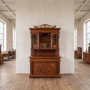 Buffetschrank Schrank Jugendstil 1900 Nussbaum