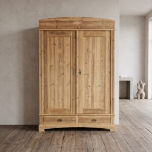 Schrank Kleiderschrank Jugendstil 1900 Kiefer