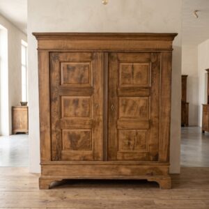 Kleiderschrank Biedermeier 1820 Eiche