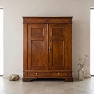 Kleiderschrank Spätbiedermeier 1850 Eiche