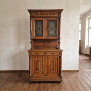 Buffetschrank Schrank Gründerzeit 1880 Eiche