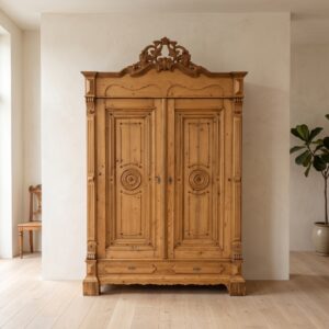 Kleiderschrank Dielenschrank Gründerzeit 1880 Kiefer