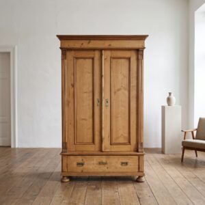 Schrank Kleiderschrank Jugendstil 1900 Kiefer