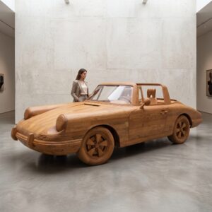 Porsche 911 Targa Teakholz 4,00 m