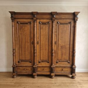 Kleiderschrank Dielenschrank Gründerzeit 1880 Eiche