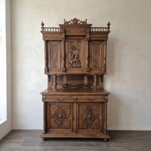 Buffetschrank Schrank Gründerzeit 1880 Eiche