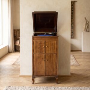 Standgrammophon 1920 Mahagoni