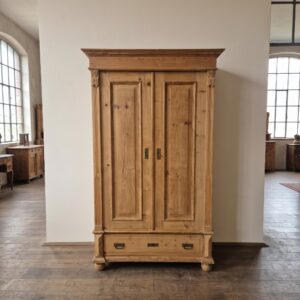 Schrank Kleiderschrank Jugendstil 1900 Kiefer