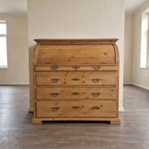Zylindersekretär Zylinderschreibtisch Biedermeier 1850 Kiefer