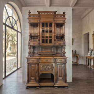 Buffetschrank Schrank Gründerzeit 1880 Eiche