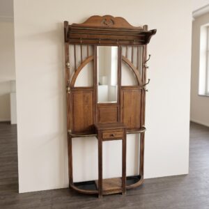 Garderobe Jugendstil 1900 Eiche