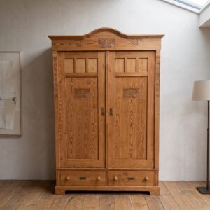 Schrank Kleiderschrank Jugendstil 1900 Kiefer