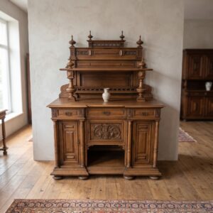 Kredenz Buffetschrank Gründerzeit 1880 Eiche