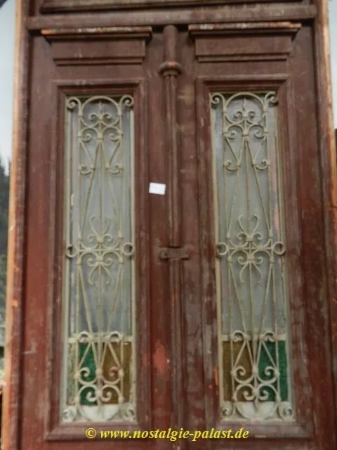 11062a Eingangstür Flügeltür Tür Gründerzeit 1880